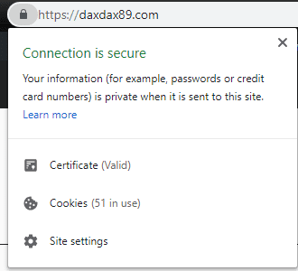 Secured domain